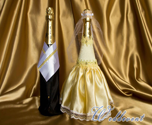 Одежда для шампанского «Золото»
