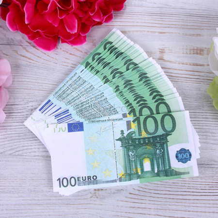 Деньги на выкуп пачка 100 Евро